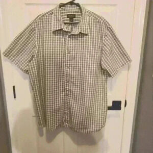 Eddie Bauer Short Sleeve Button Down Men's Shirt